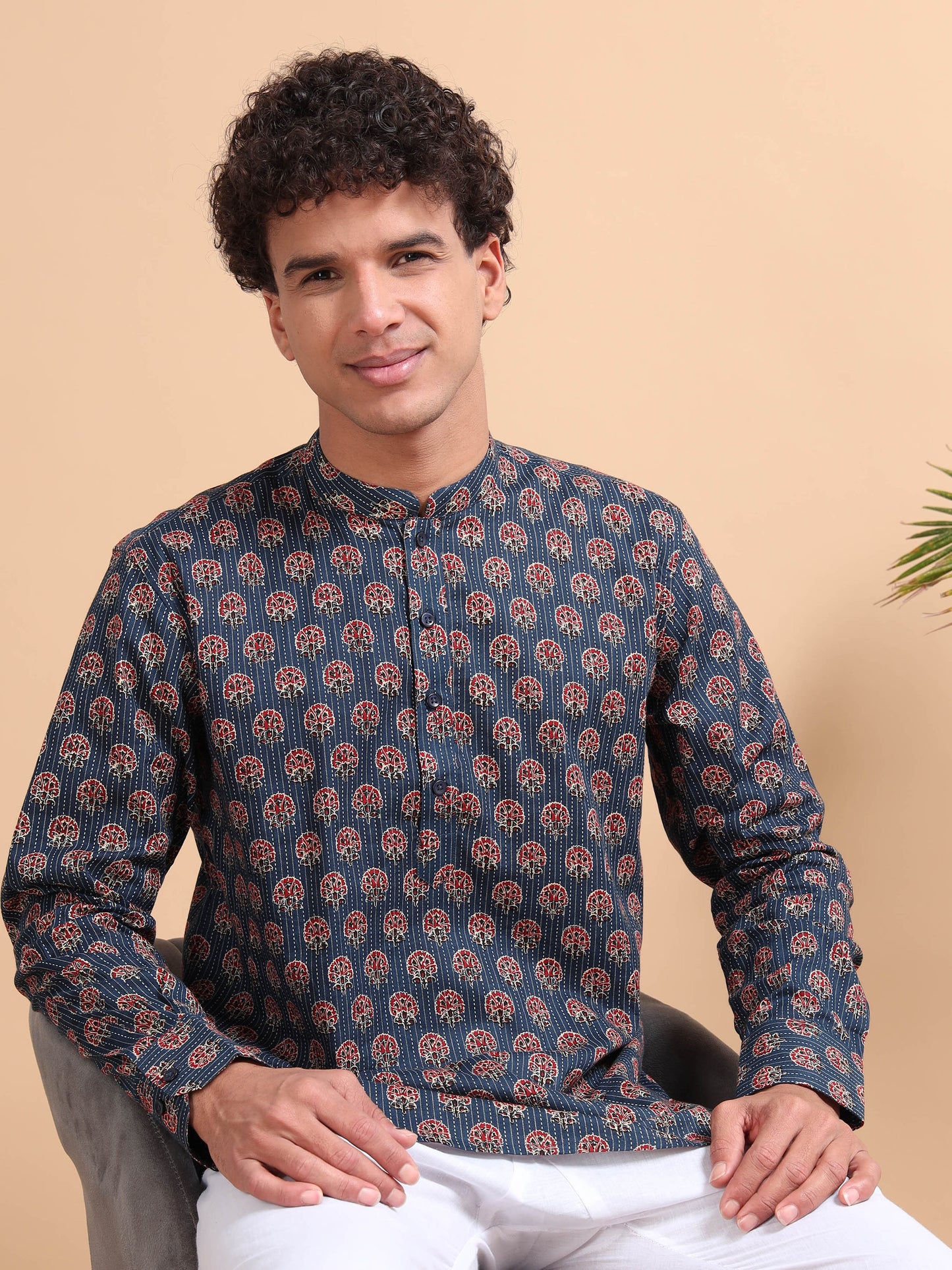 Tattva Men Super Short Kurta