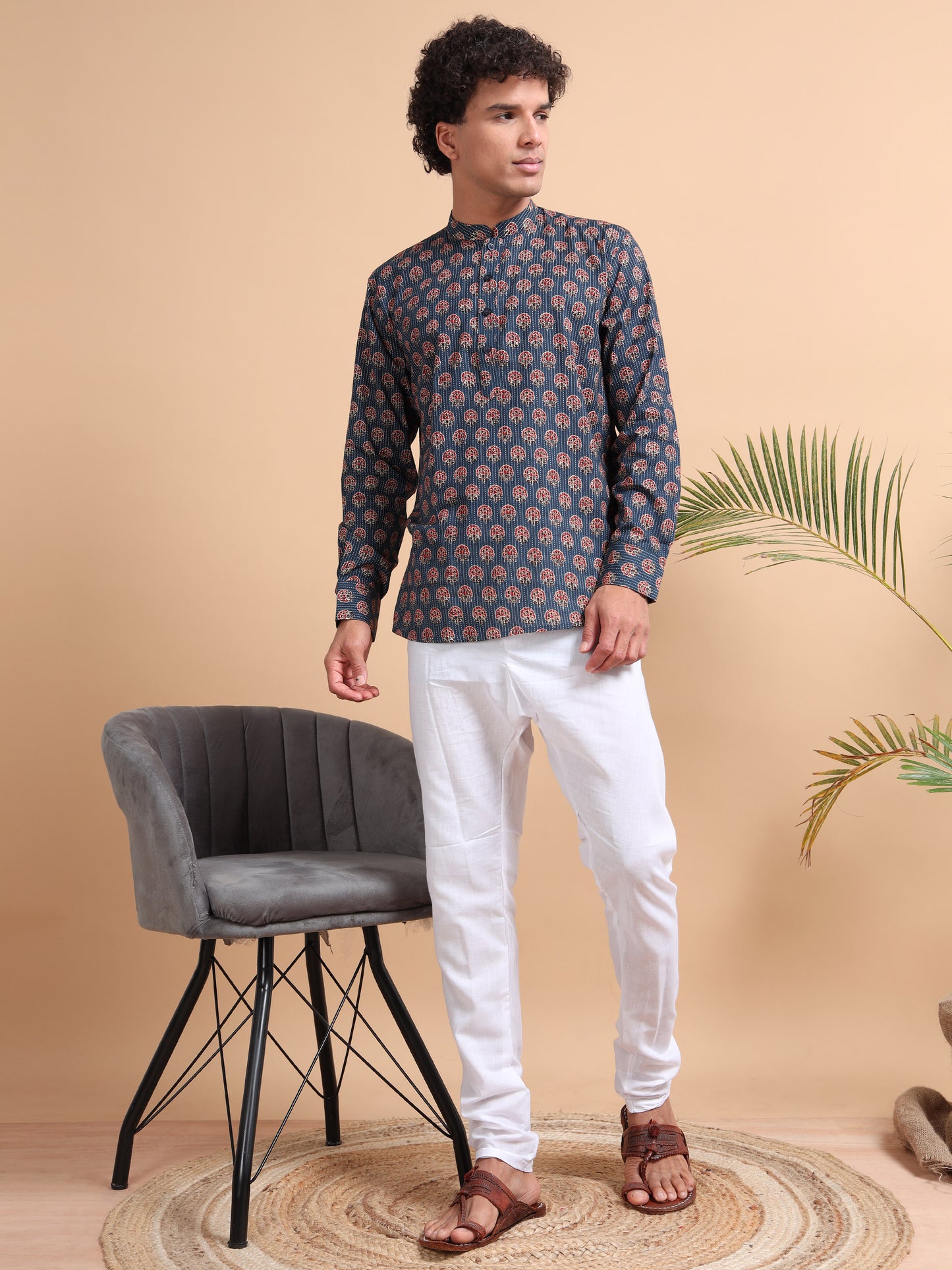 Tattva Men Super Short Kurta