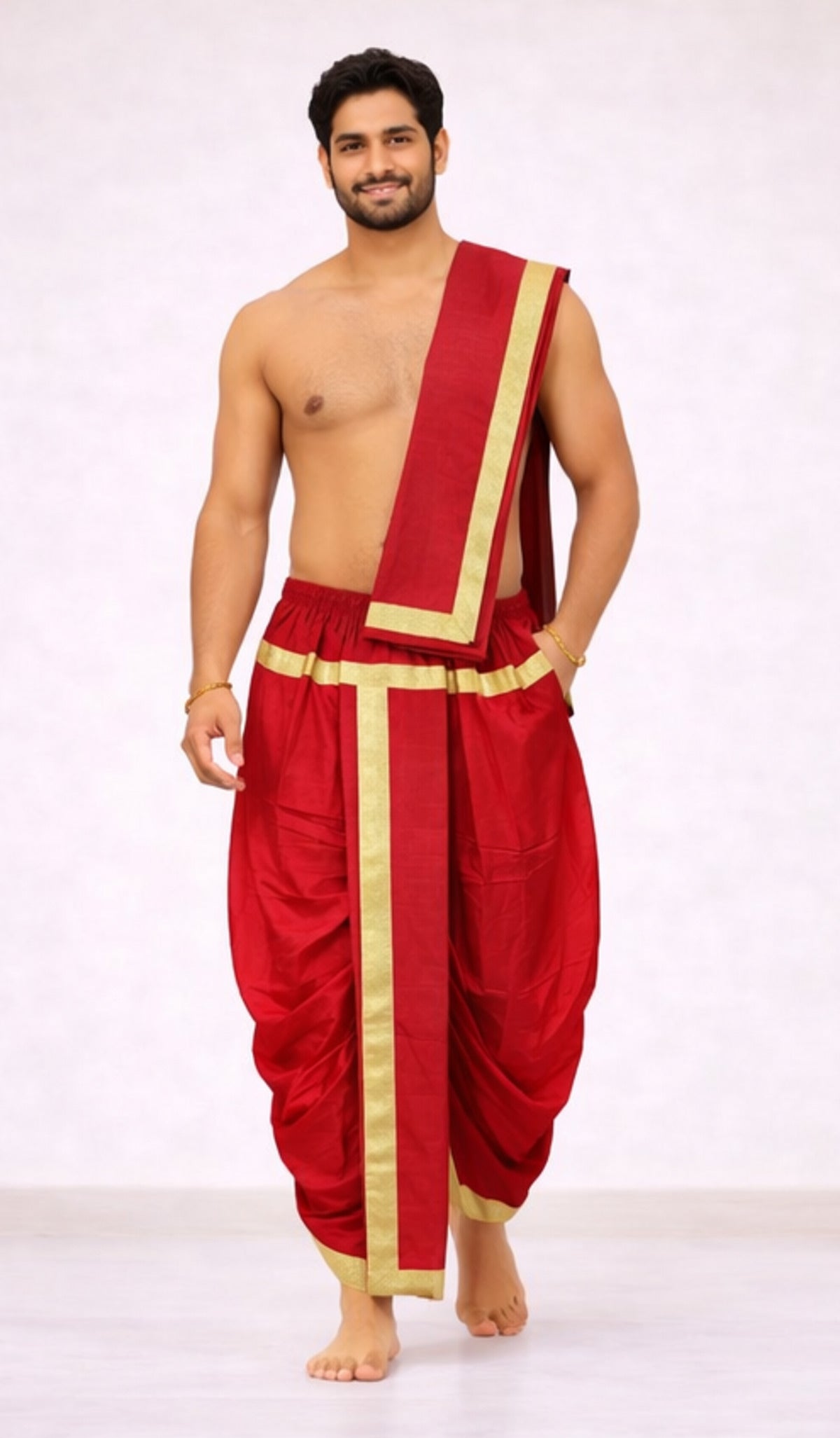 Tattva Authentic Ethnic Dhoti Set