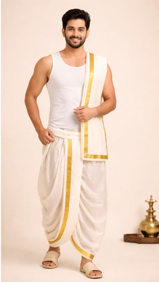 Tattva Authentic Ethnic Dhoti Set