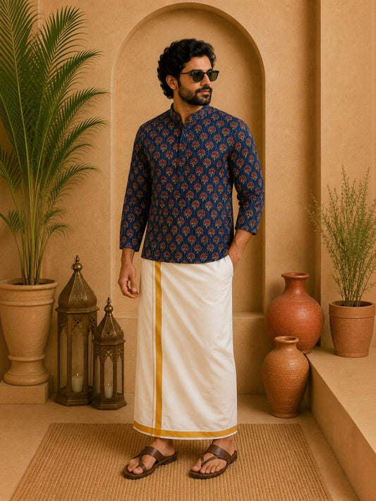 Tattva Men Super Short Kurta