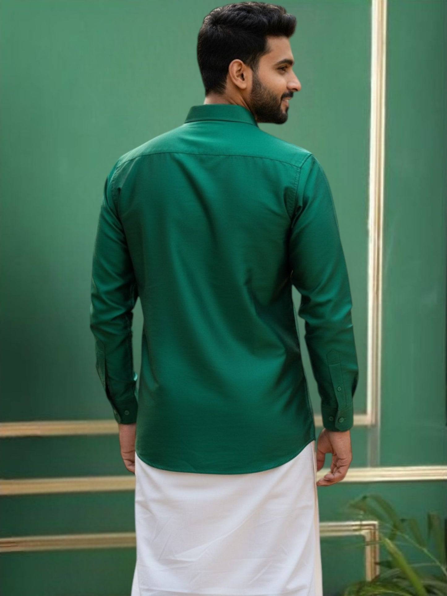 Tattva Men Classic Slim Fit Opaque Solid Casual Shirt