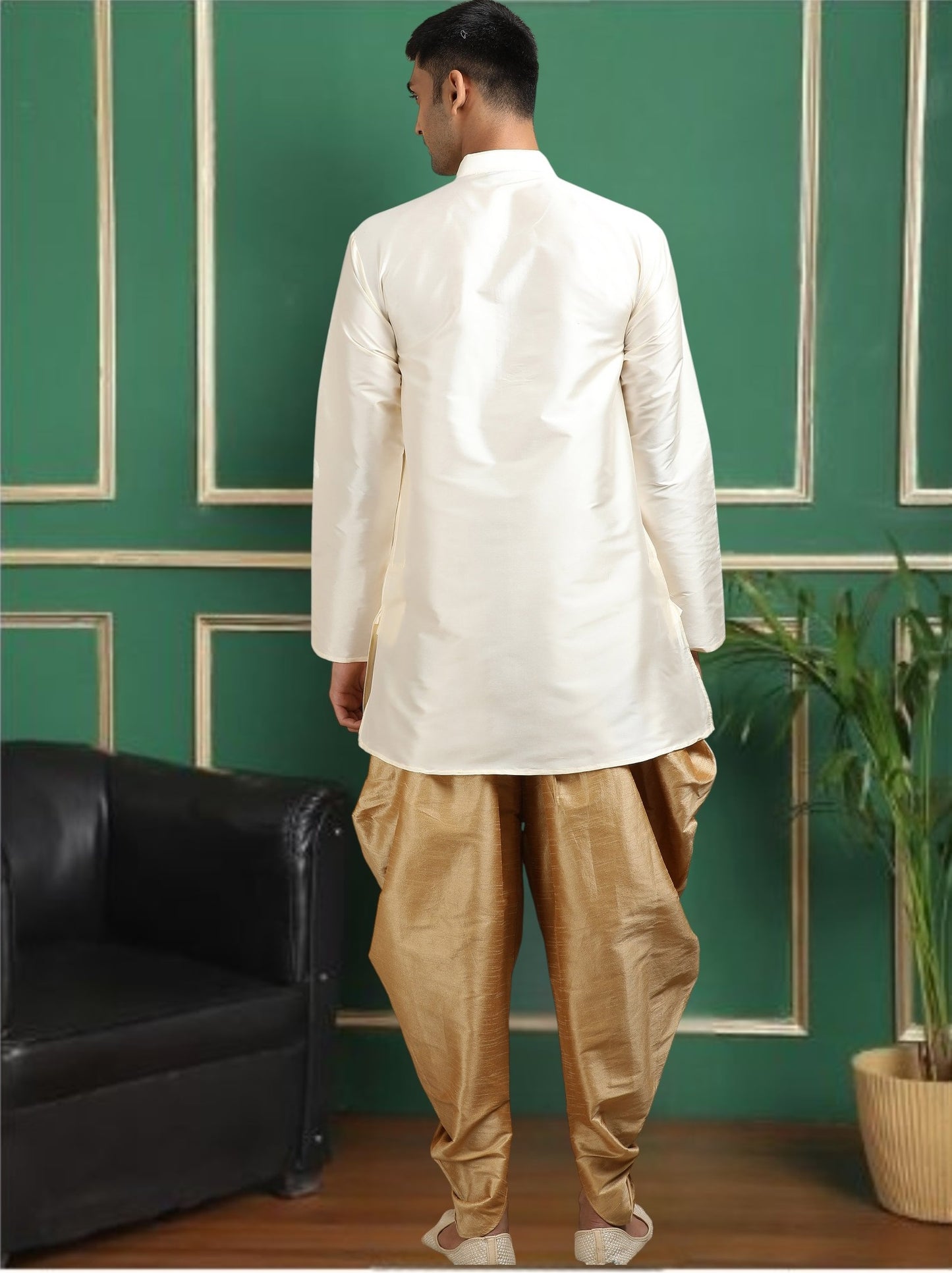 Tattva Cream Toned Short Kurta