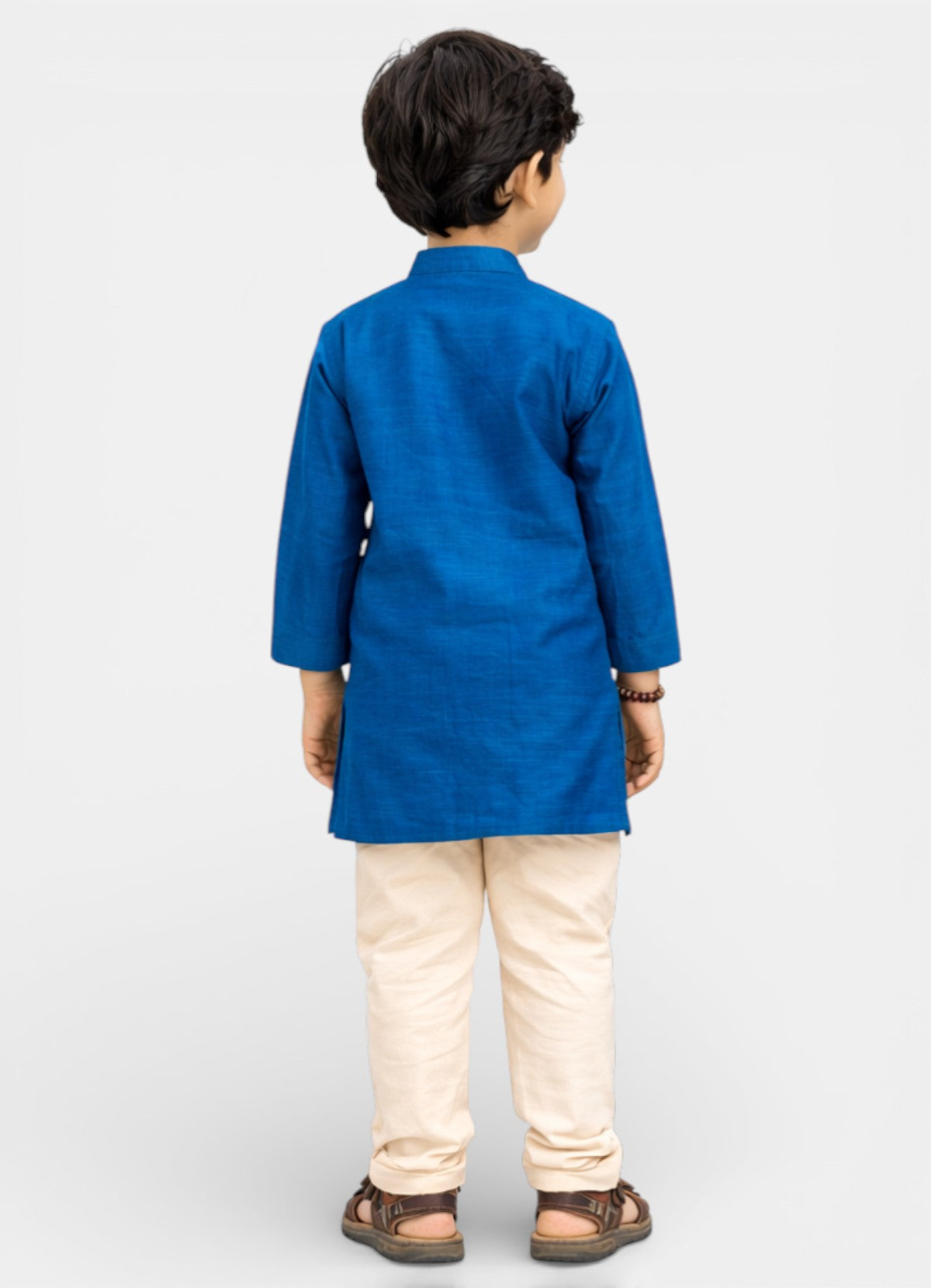 TATTVA Boys Cotton Solid Ethnic Kurta
