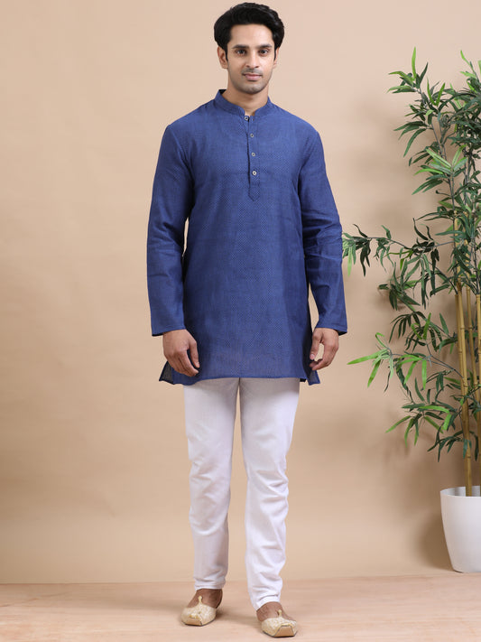 Tattva Tribal Thread Work Kurta