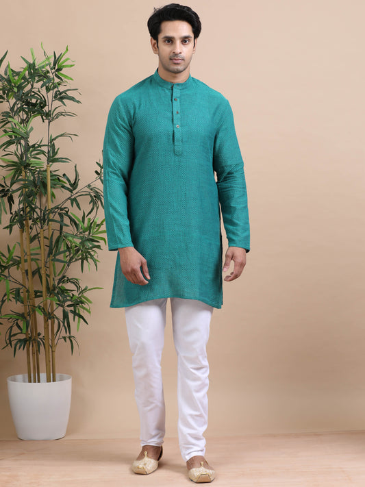 Tattva Tribal Thread Work Kurta