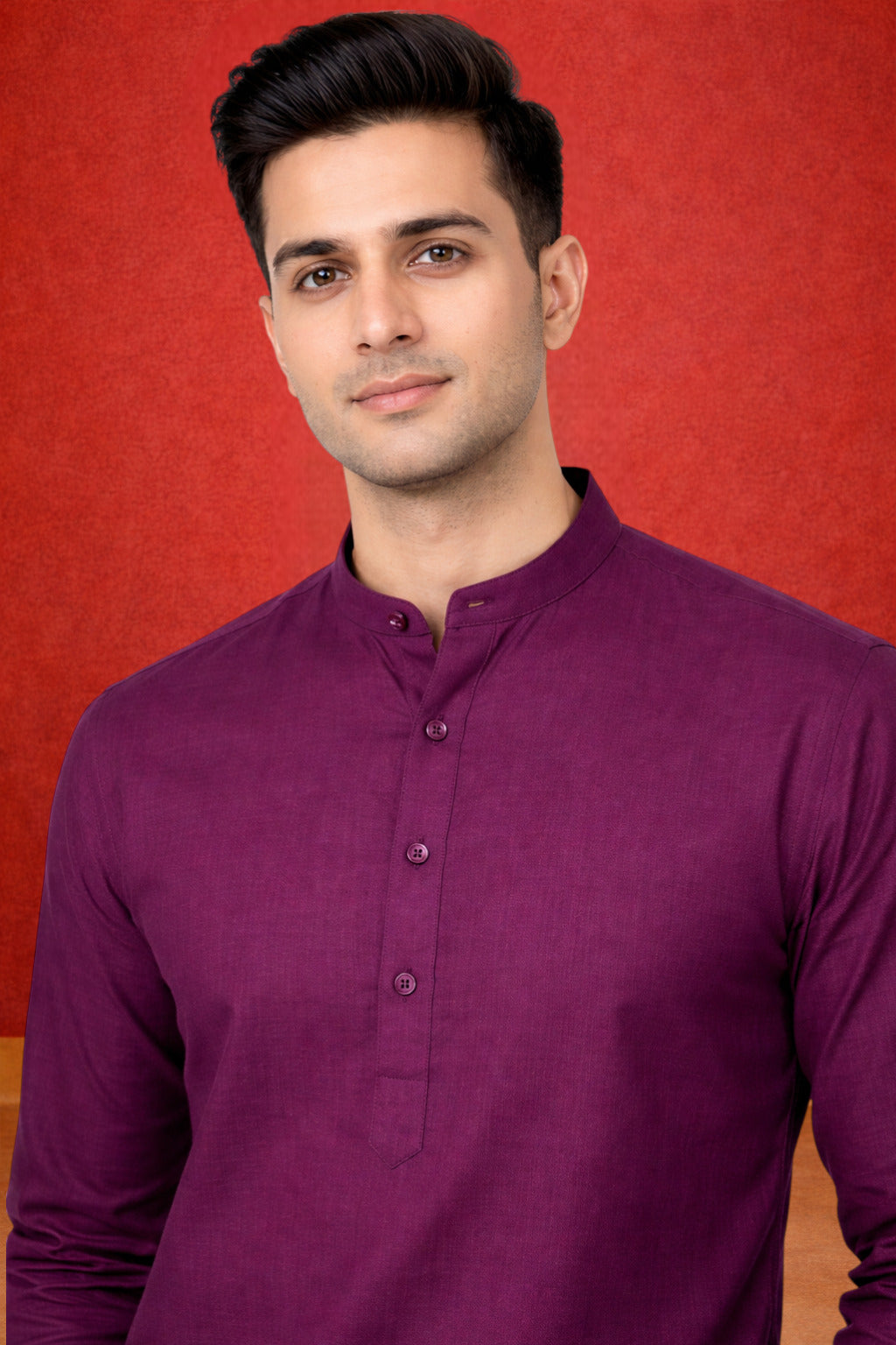 Tattva Men Premium Cotton Printed Straight Kurta