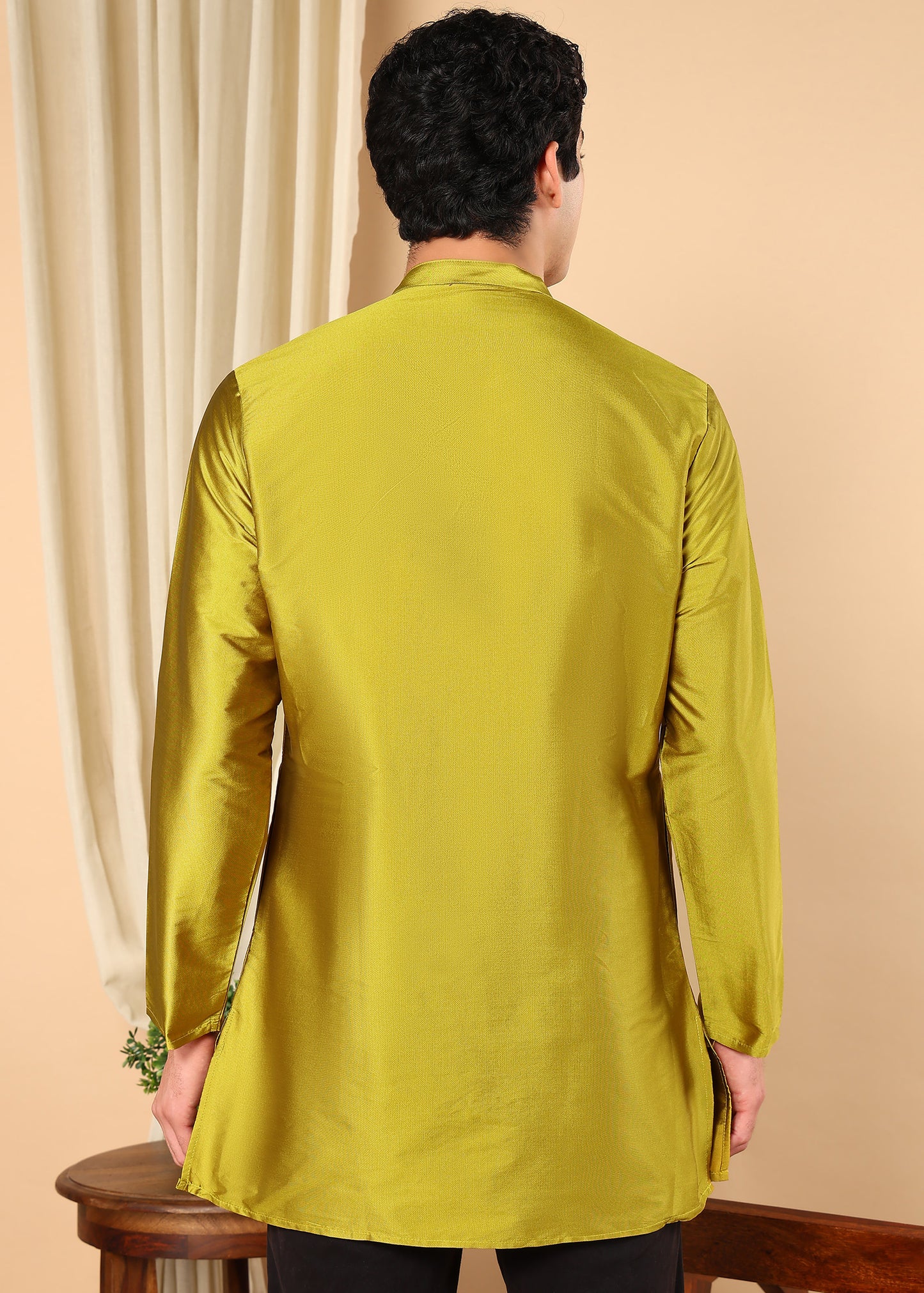 Tattva Short Solid Casual Kurta