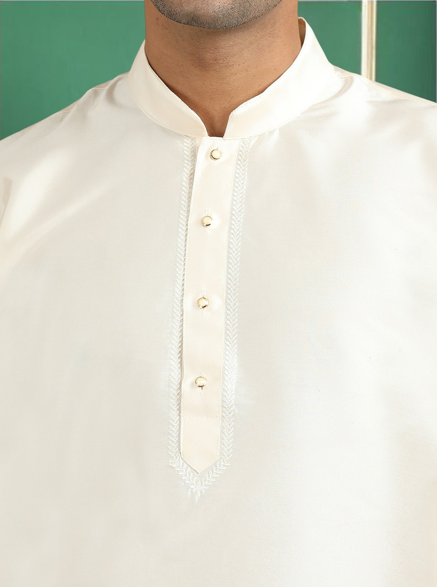 Tattva Cream Toned Short Kurta