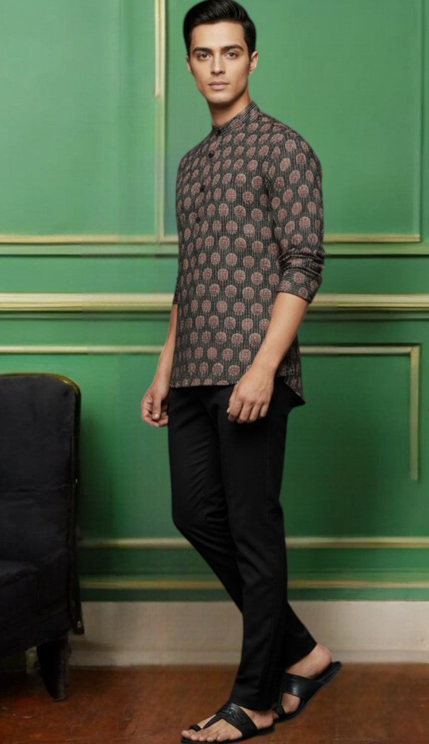 Tattva Men Super Short Kurta