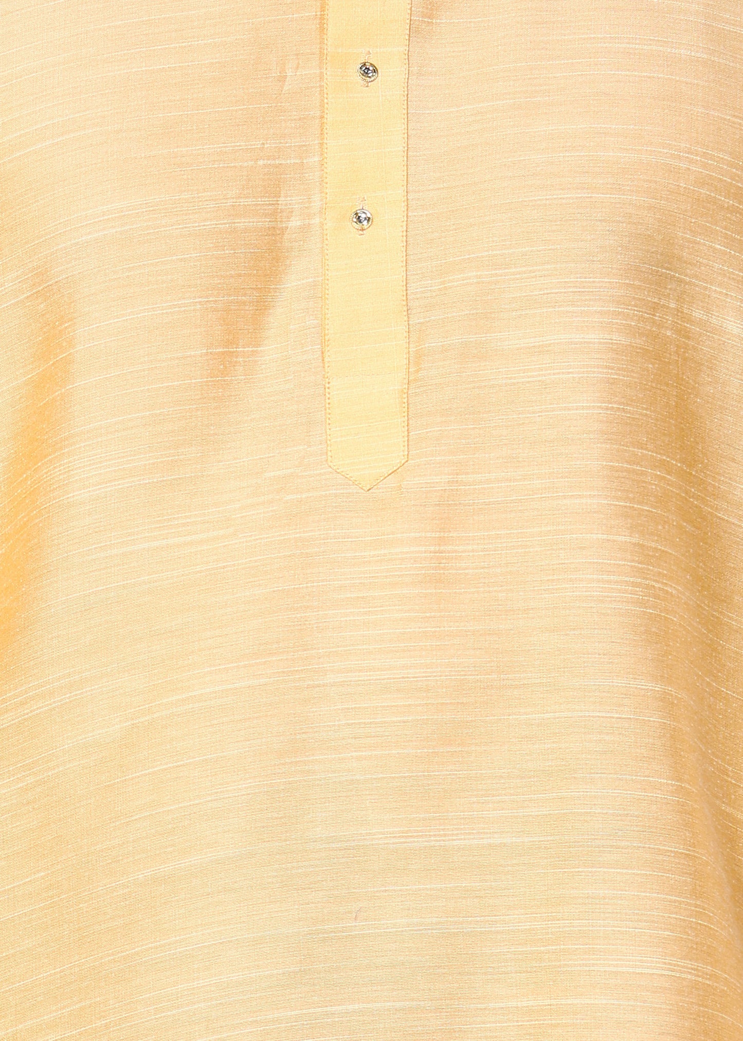 Tattva Yellow Toned Solid Short Straight Kurta