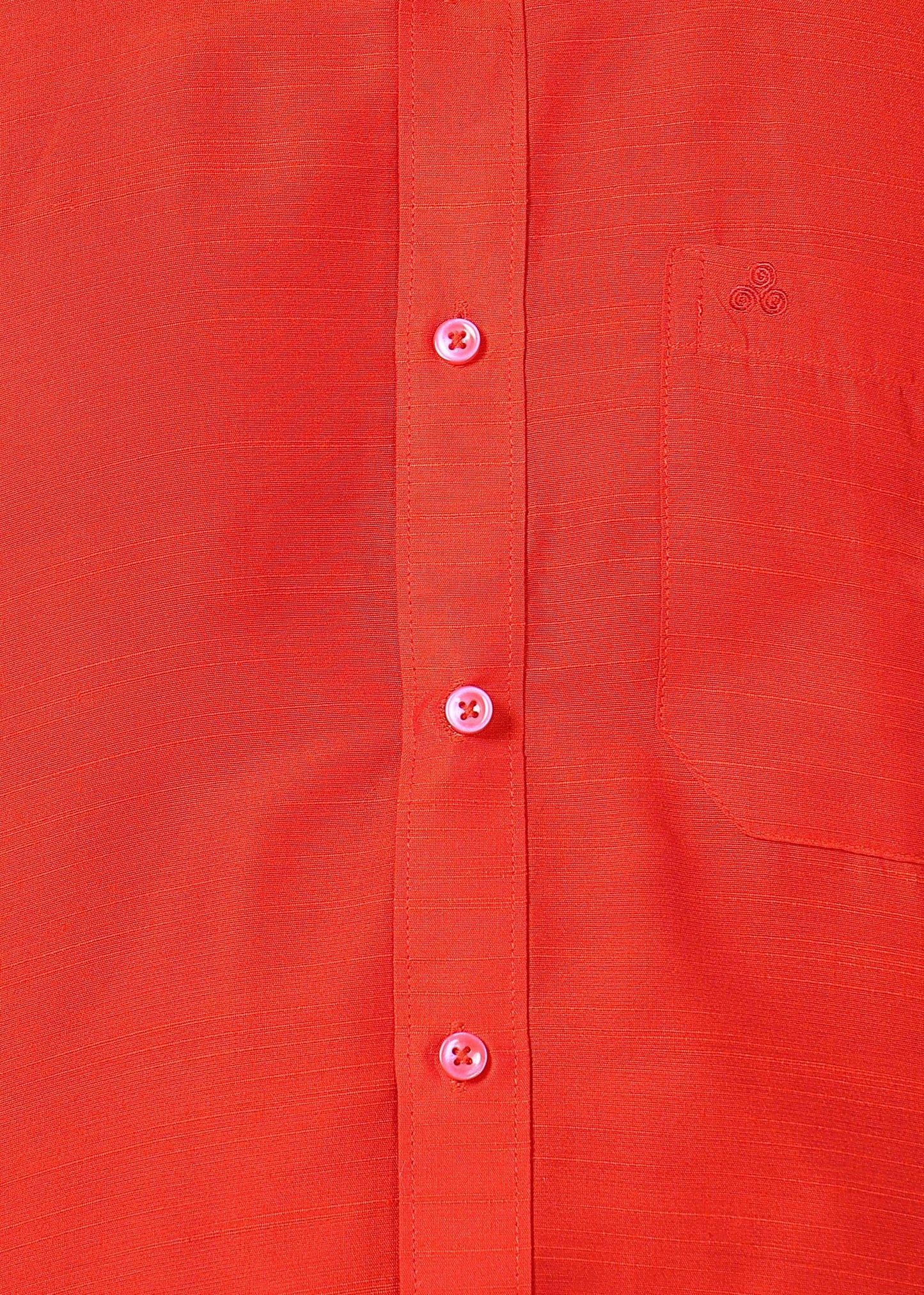 Tattva Men Orange Solid Shirt