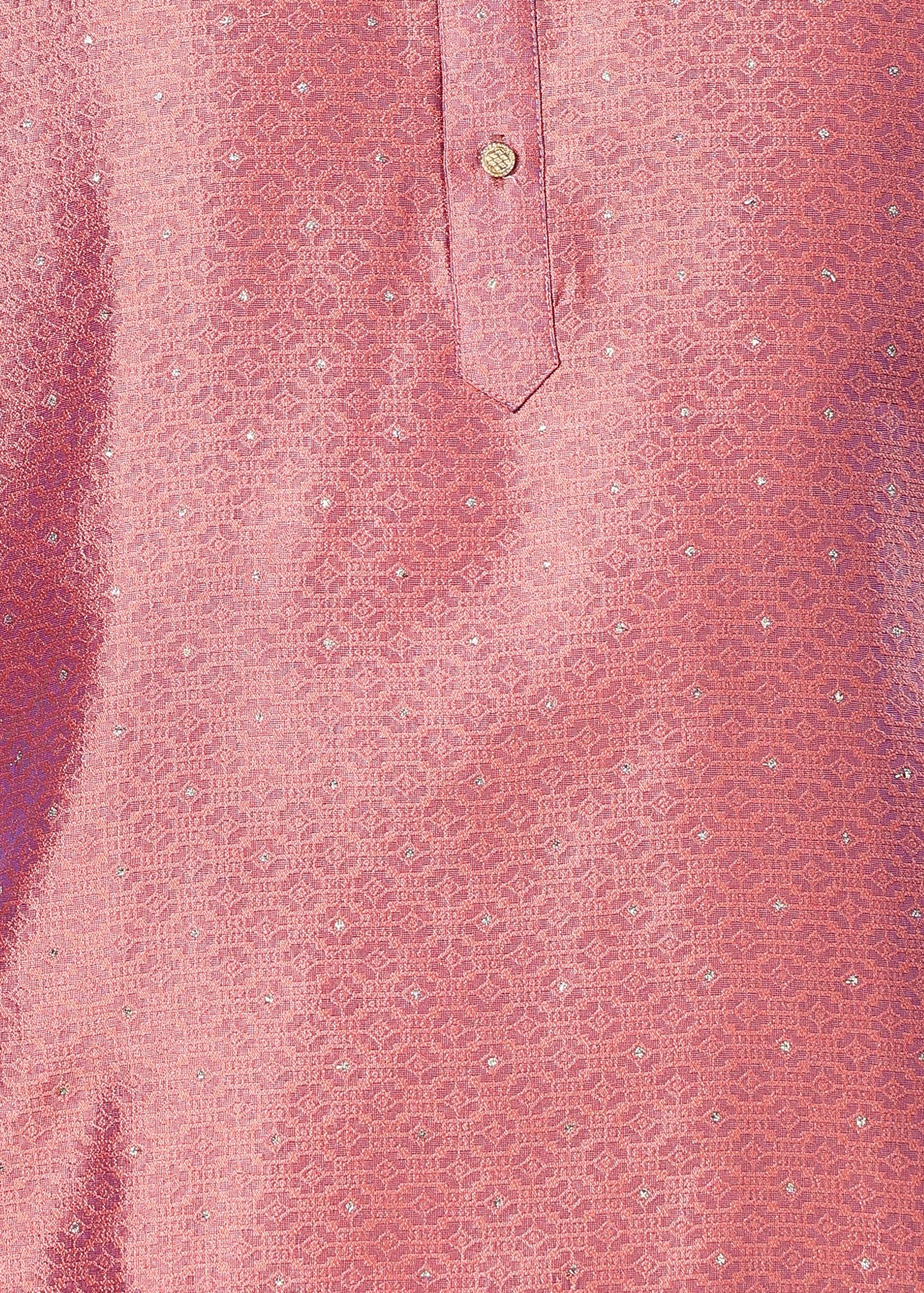 Tattva Pink Toned Embellished Short Kurta