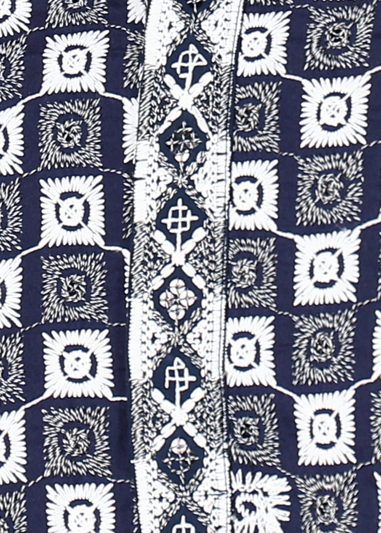 Tattva Men Woven Design Polyester Straight Kurta Set