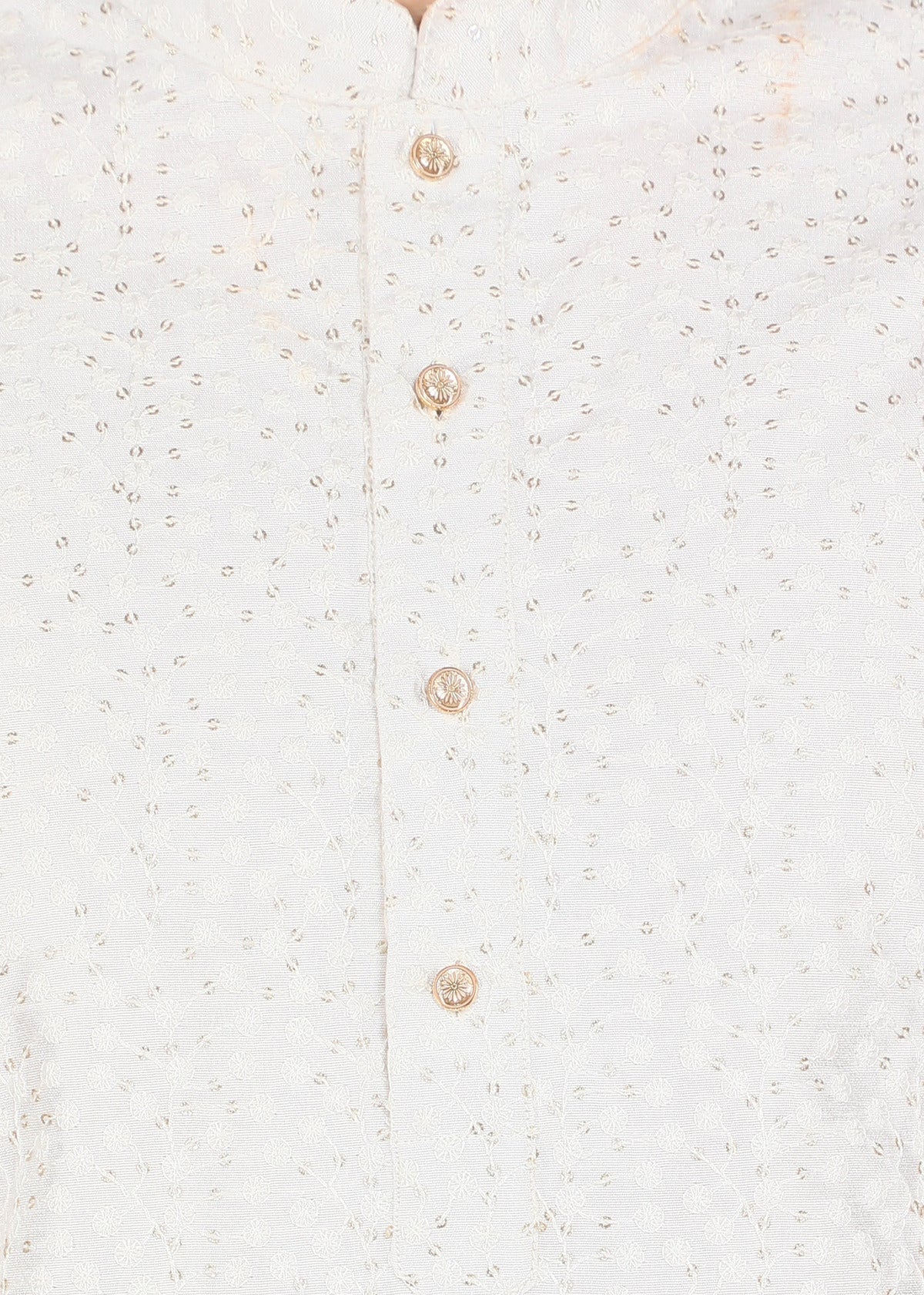 Tattva Men White Short Kurta