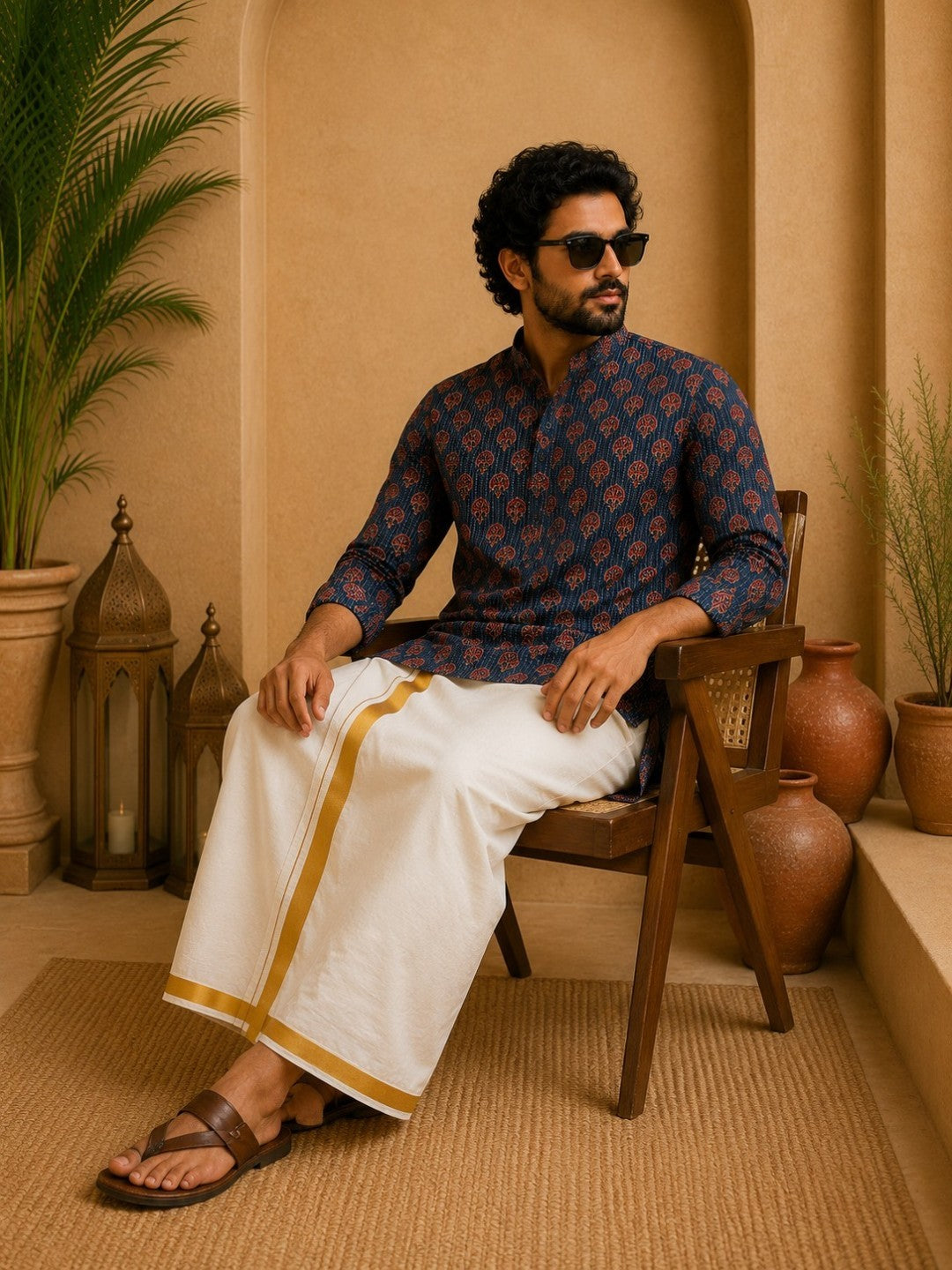 Tattva Men Super Short Kurta