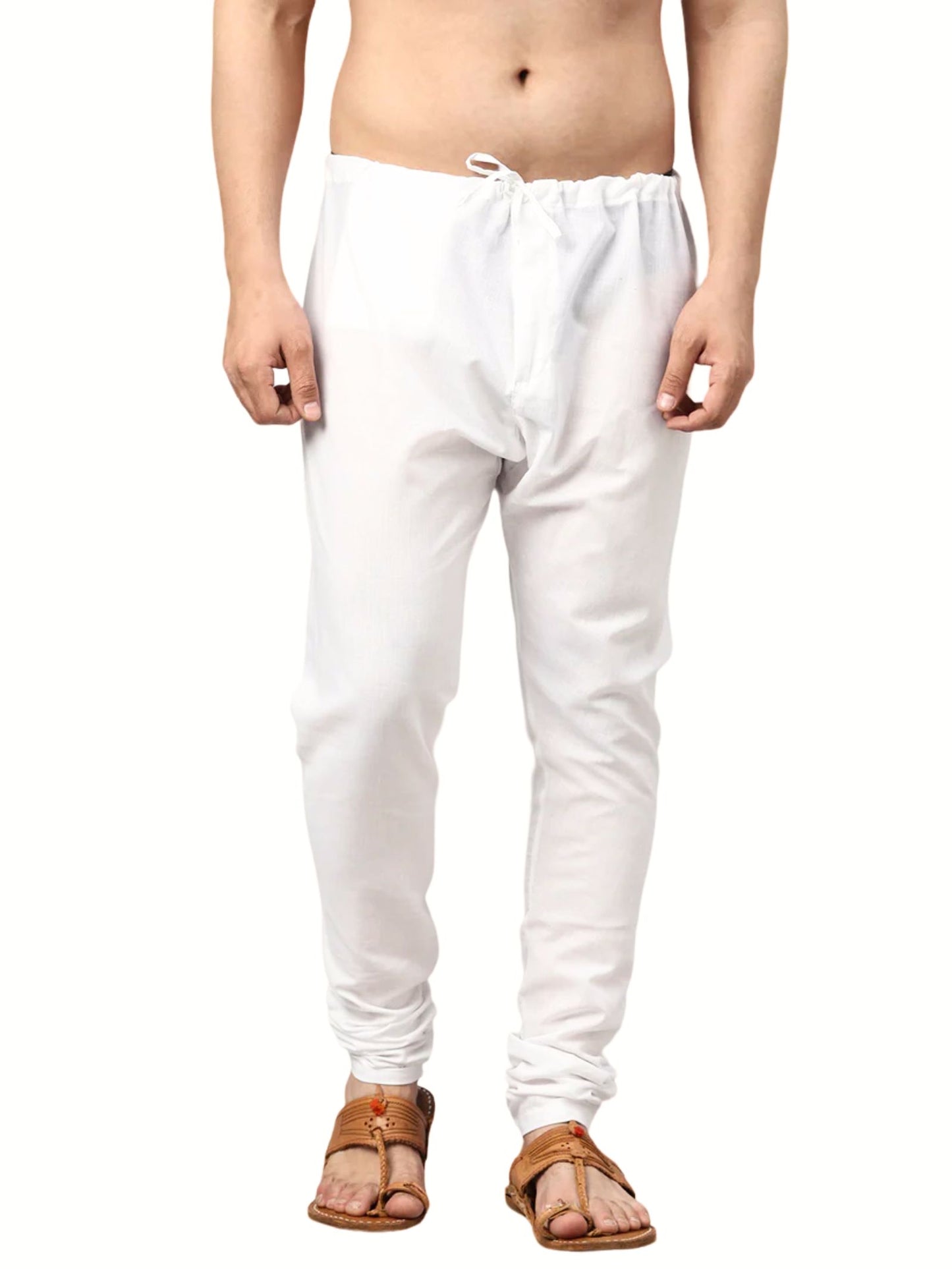 Tattva Men Solid Opaque Cotton Kurta Pyjama Set