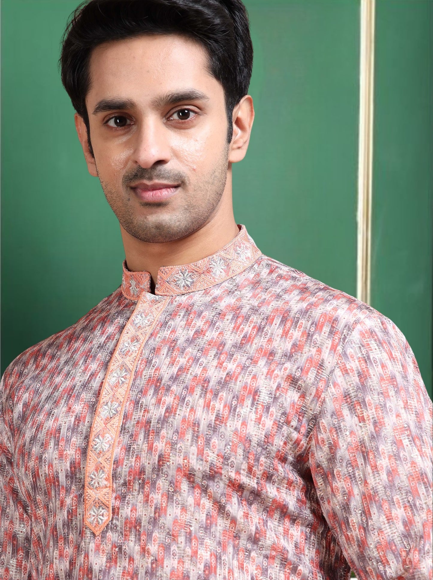 Tattva Men Empire Sequinned Kurta with Pyjamas