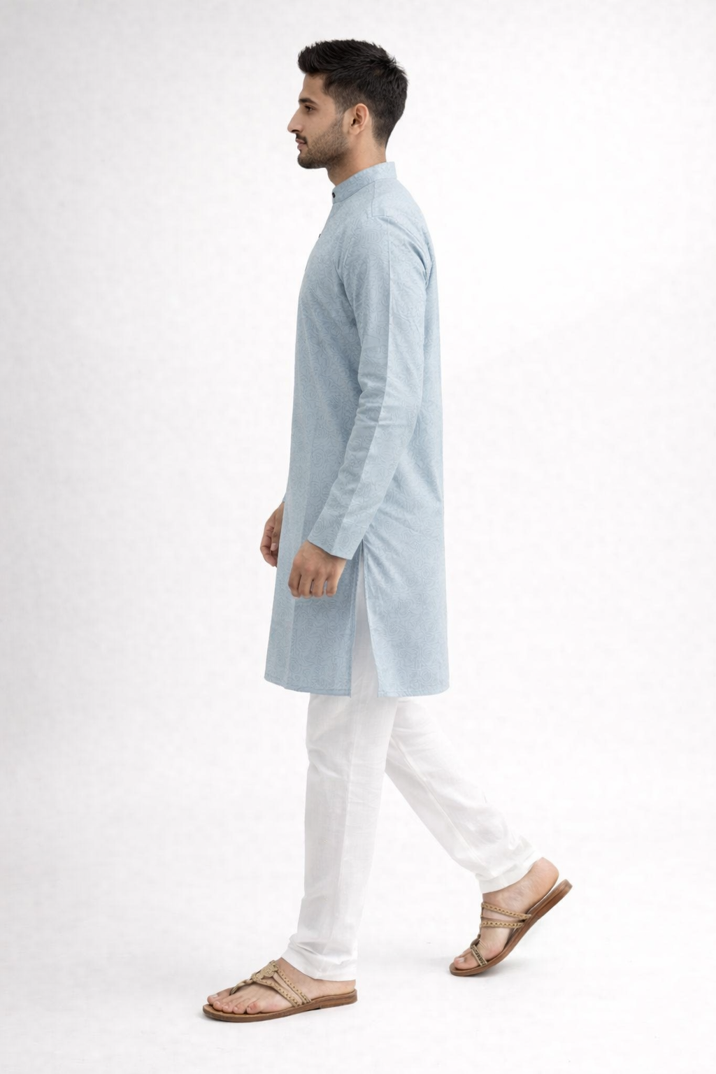 Tattva Men Thread Work Kurta