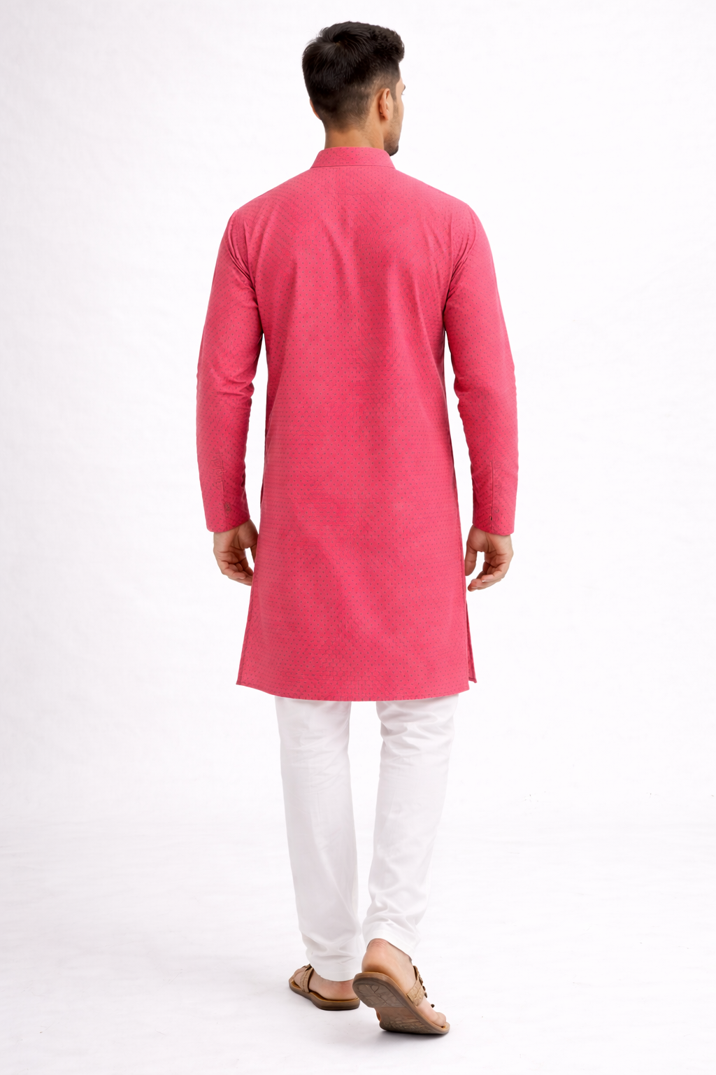 Tattva Men Tribal Thread Work Kurta