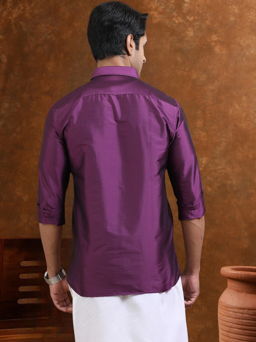 Tattva Men Classic Slim Fit Casual Shirt